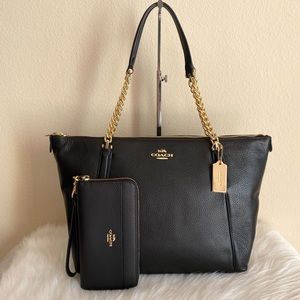 Coach purse and wallet set